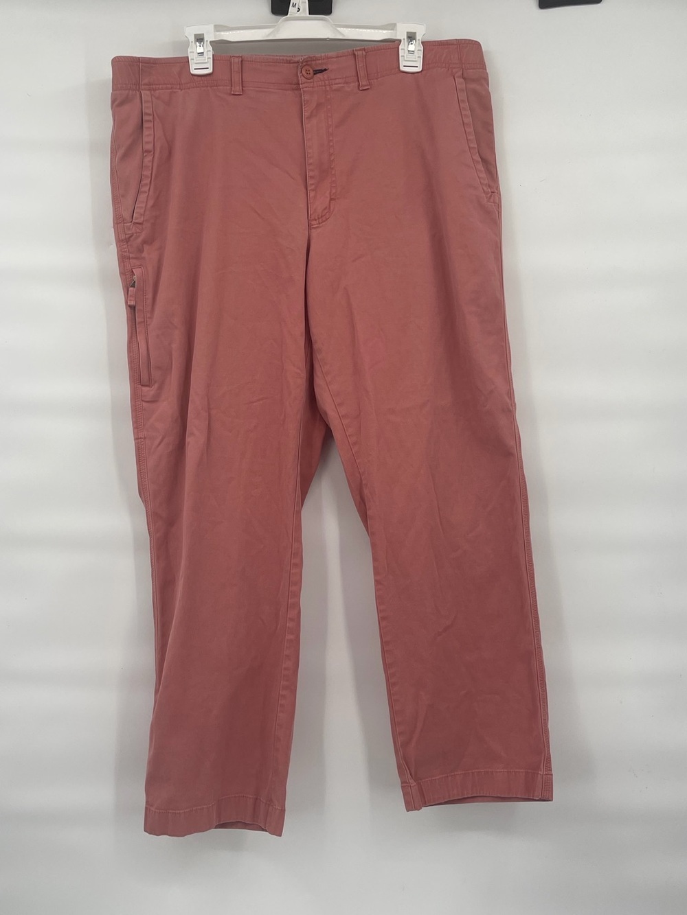LL Bean classic fit pink cotton pants